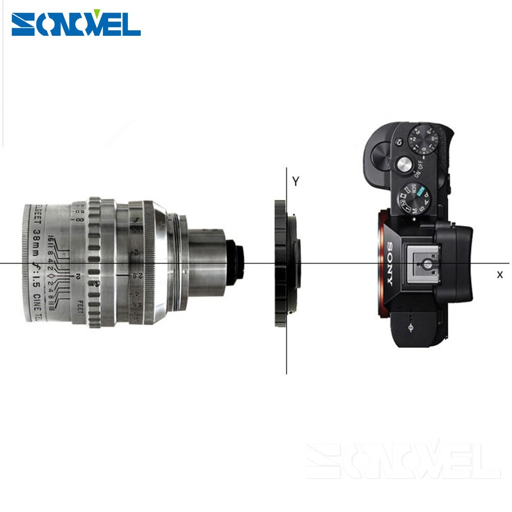 C Mount Movie Lens Adapter Ring For Nikon 1 AW1 S1 S2 J4 J3 J2 J1 V3 V2 V1 C-NI Mirrorless Camera C-N1