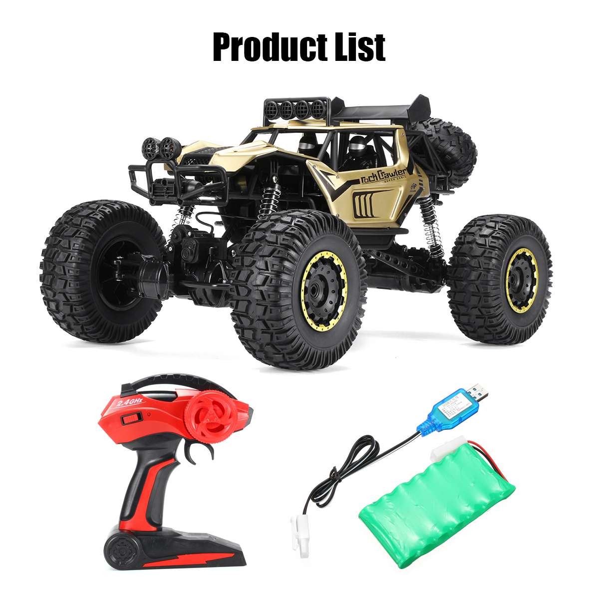 1:8 50Cm Rc Auto 2.4G Radio Control 4WD Off-Road Elektrische Voertuig Monster Buggy Afstandsbediening Auto Speelgoed Voor Kinderen Jongens