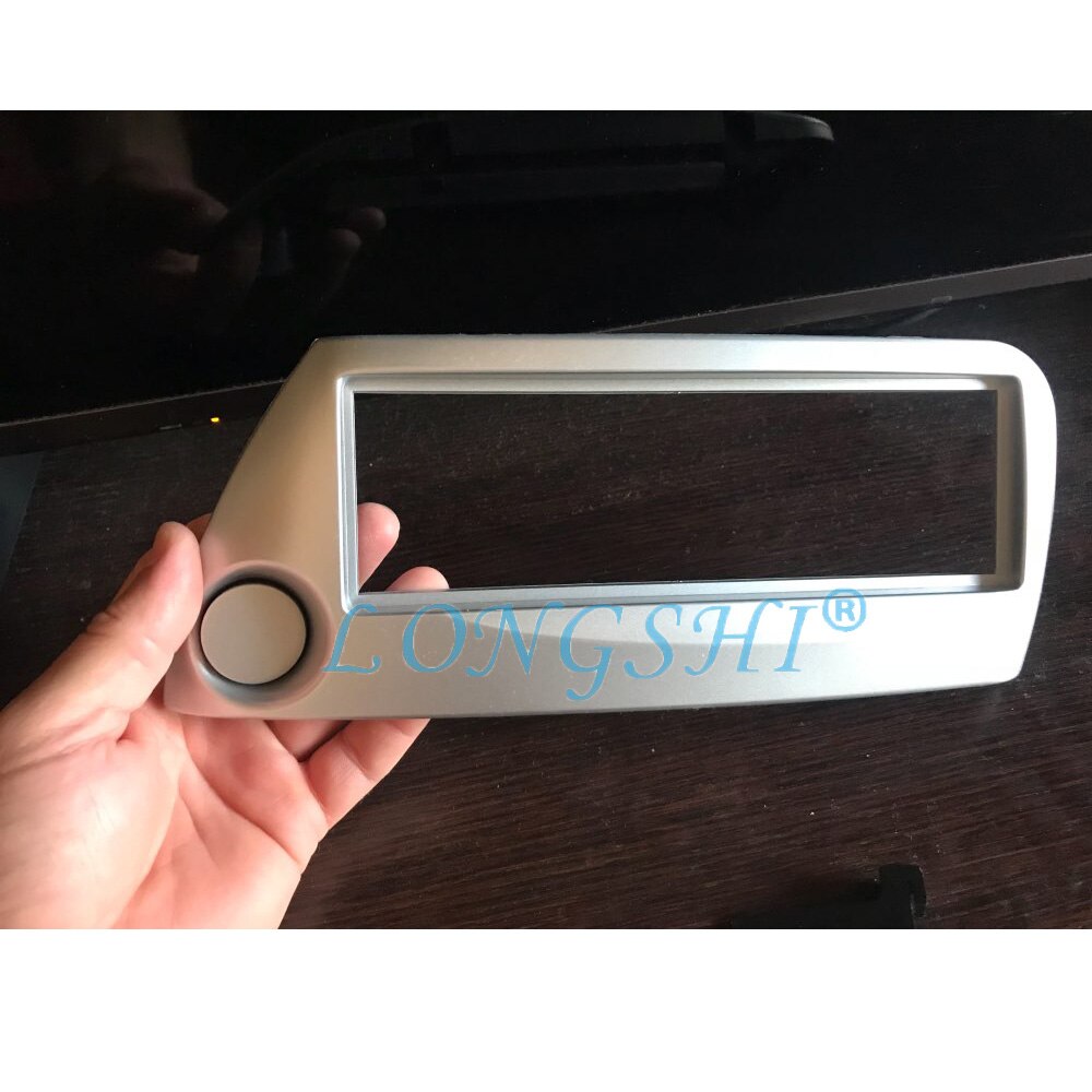 LONGSHI, 1 Din, salpicadero de Radio de coche para FORD Ka 1996 (rueda derecha), estéreo LHD/RHD para salpicadero, Kit de instalación de moldura de CD, 1din