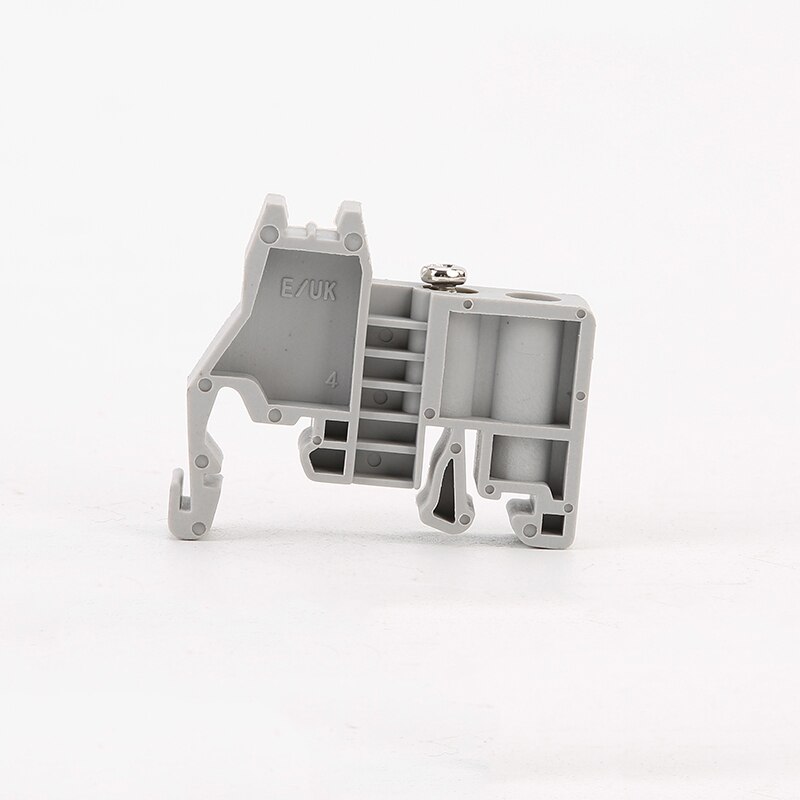 1pcs Rail terminal wiring bank block ew-35 terminal E/UK fixing part SAK terminal fixing seat TBR fixing part C45 guide terminal