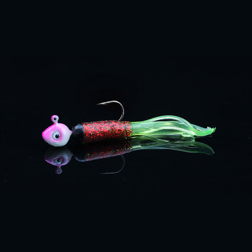 5PCS/Lot Mini Jig Fishhook Head Hook 0.5g/1g/2g/3g/4g/5g Simulation Bait Jigs Artificial Lure Match Worm Grub anzol para Pesca