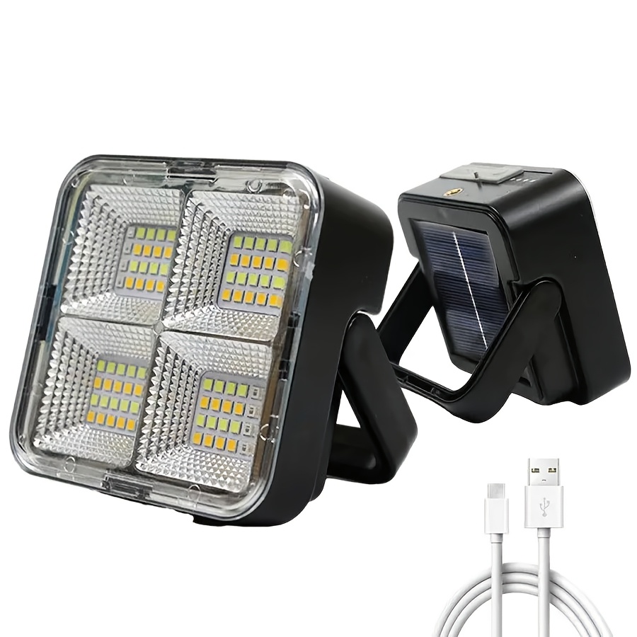 LED-campingverlichting op zonne-energie, werklampen op zonne-energie voor buiten, tentverlichting op zonne-energie, gebruikt voor stroomuitval, noodsituaties, orkanen: Default Title