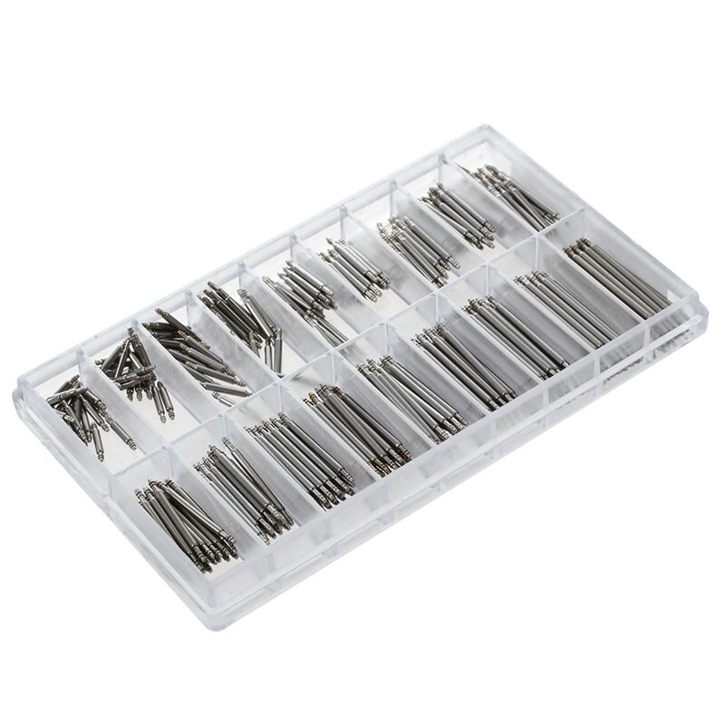 360 pcs 8-25 mm stainless steel watches Spring Bars + pins Watchband bar Spring Bar