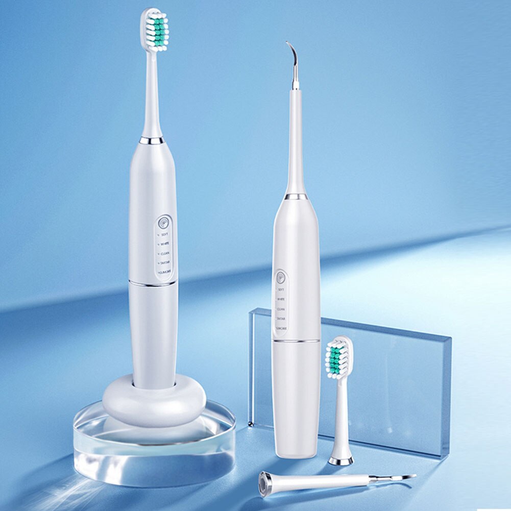 Waterproof Sonic Electric Toothbrushes with Timer Whitening Teeth Tools for Adults Kid Smart Timer Whitening Toothbrush
