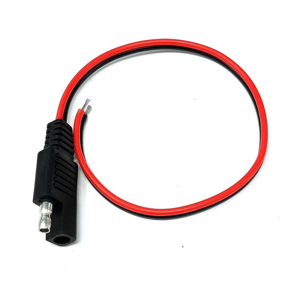 Cable de extensión de potencia SAE DIY de 3 piezas, 18AWG, 30cm, batería Solar, Cable de conexión de desconexión rápida SAE para motocicleta, coche, Tractor