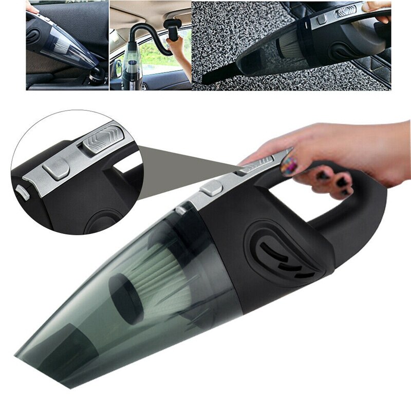 120W Cordless Car Vacuum Cleaner Portable Mini Small Handheld Wet Dry Rechargeable Vacuum Cleaner for Auto Home