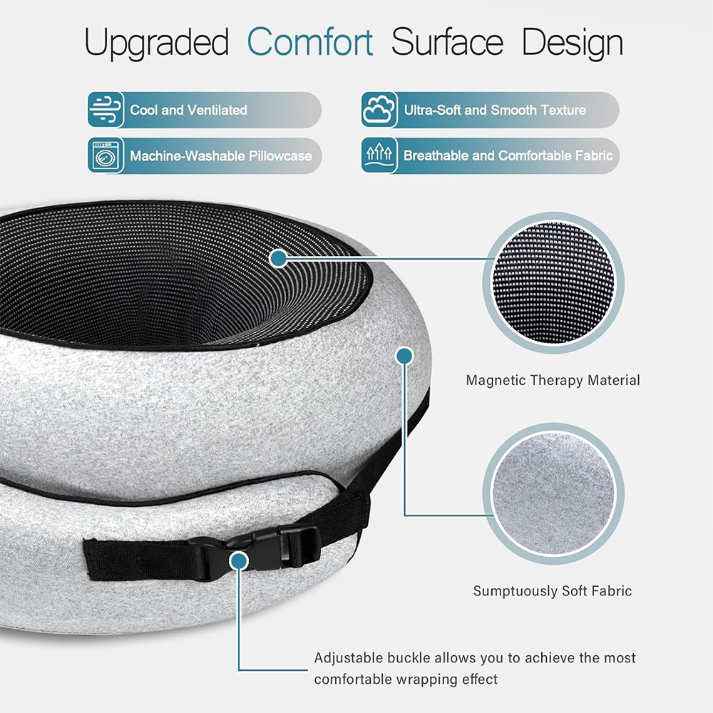 U-Shaped Pillow Neck Pillow U-Shaped Pillow Travel Car Neck Pillow Airplane Travel Pillow Long-Distance Flight Sleeping Artifact