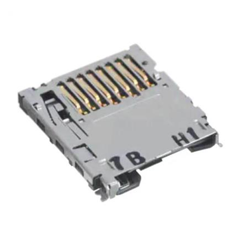 DM3BT-DSF-PEJS card slot, Card seat, self-resilient SD card seat