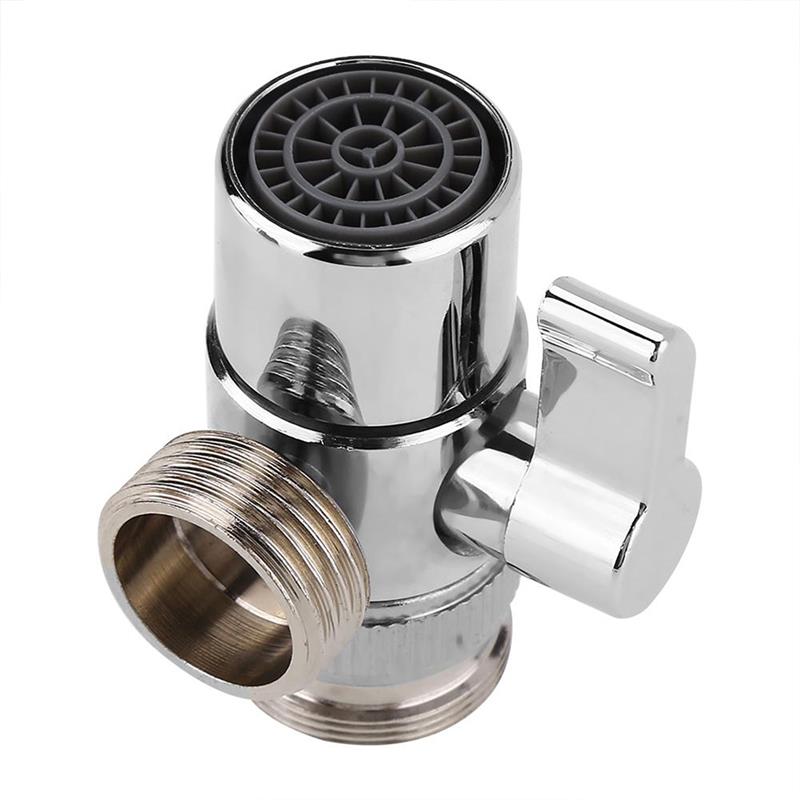 Faucet Diverter Brass Sink Faucet Splitter Shower Head Hose Adapter Valve Water Tap Connector Bathroom Kitchen Accessories