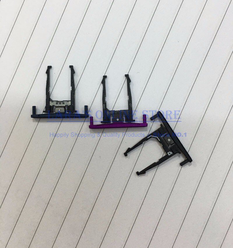 Echt Sim-kaart Lade Houder Reparatie Onderdelen Voor Motorola Droid Turbo XT1254 Sim Tray Slot Adapter Replacemet