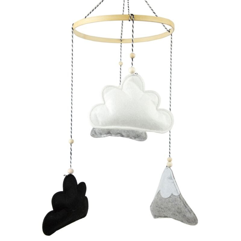 Baby Toddler Rattles Mobile Toys Crib Toy Bed Hanging for Baby Newborn Kids Crib Bed Bell Carousel Cots Handmade Room Decoration: 47-4