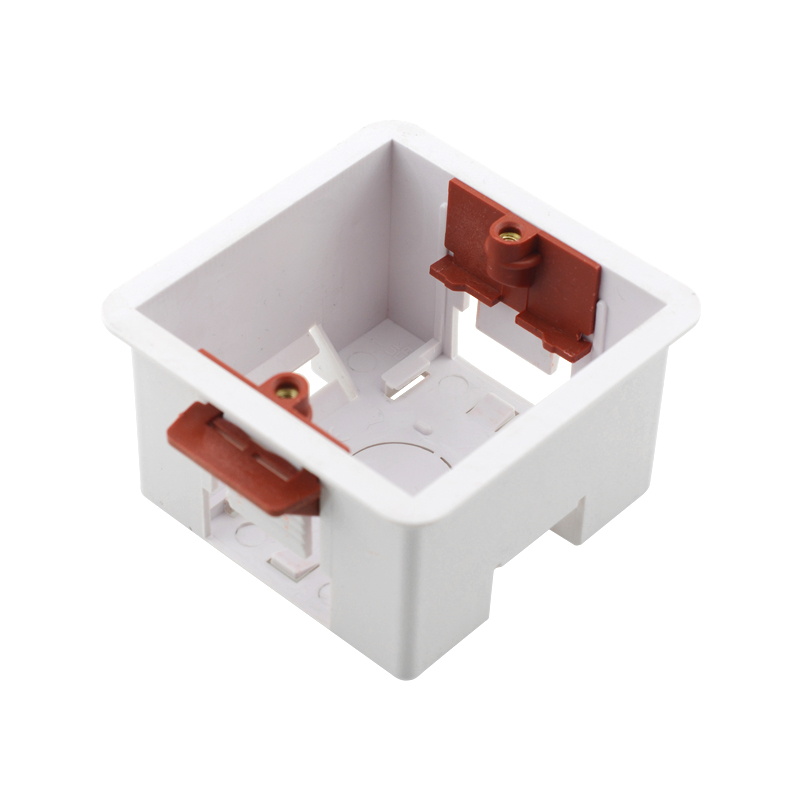 Electrical Box Dry Lining Box For Drywall / Gypsum Board / Plasterboad 46mm Depth Wall Socket Box Wall Switch Box Cassette: Default Title
