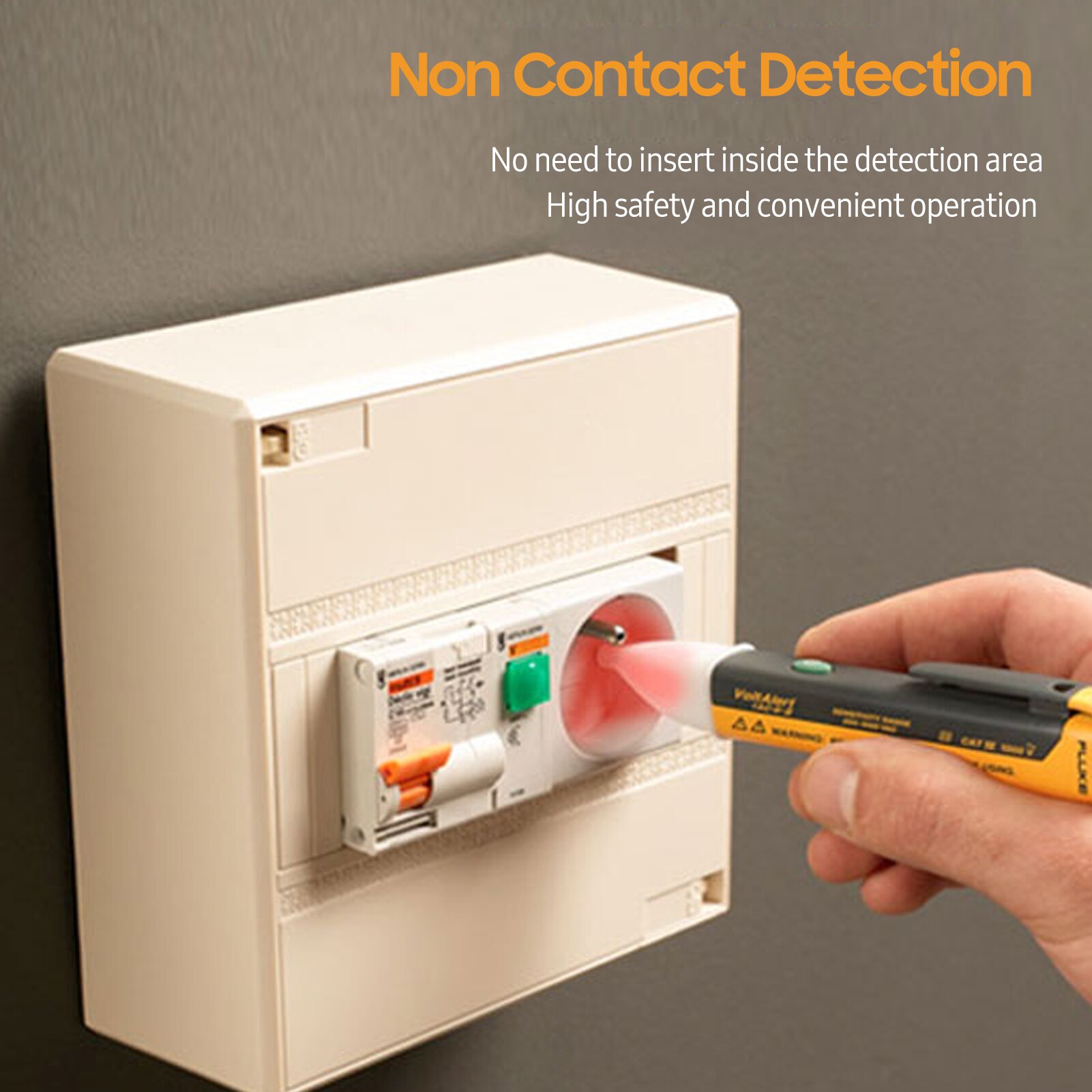 Fluke Mini Handheld Elektrische Test Pen Non-Contact Voltage Tester Hoge Precisie Voltage Detectie Tool Sound &amp; Light Alarm