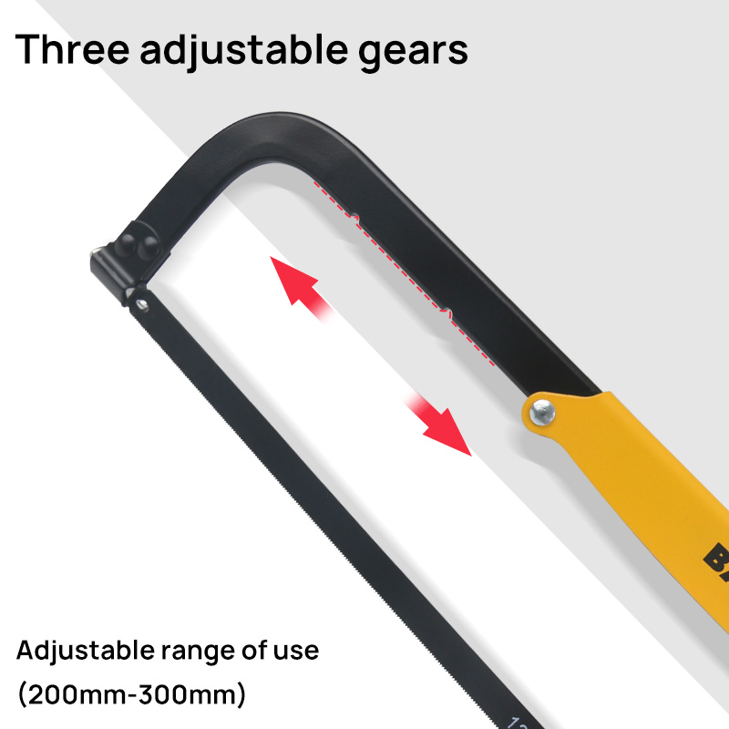 Zware Handzaag Ijzerzaag Voor Houtbewerking Metalen Hout Pvc Buizen Handzaag Handgereedschap Met Zaagblad 12 Inch