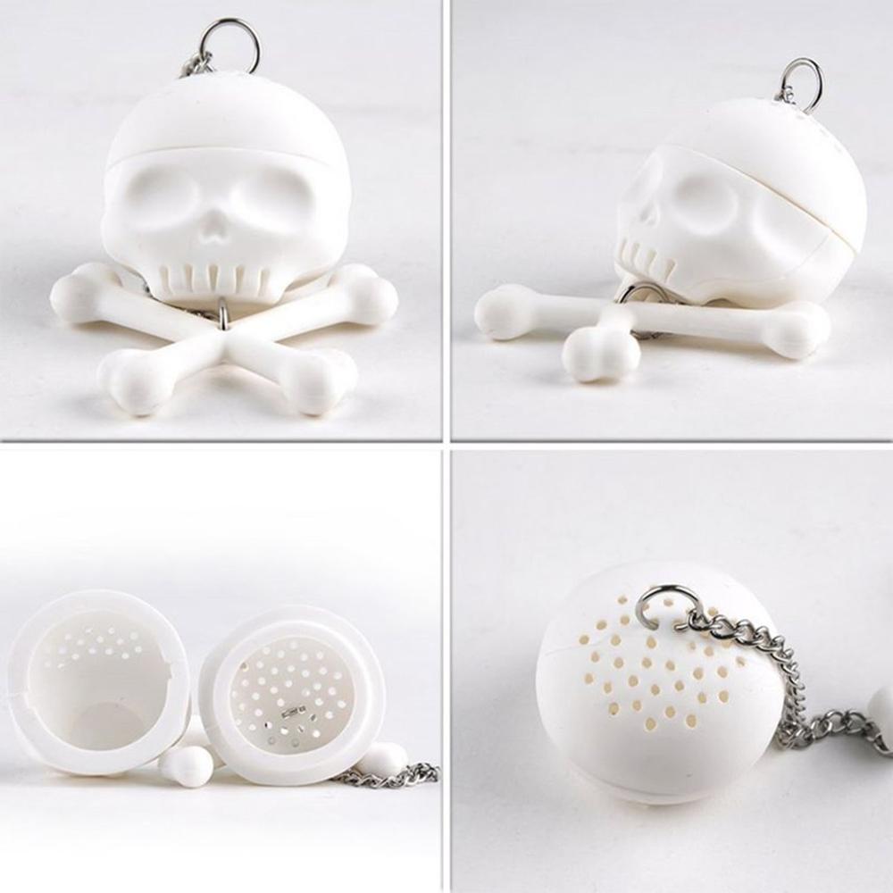 Form tesil silikon intressant teinfuser filter tekanna för te kaffe drinkware