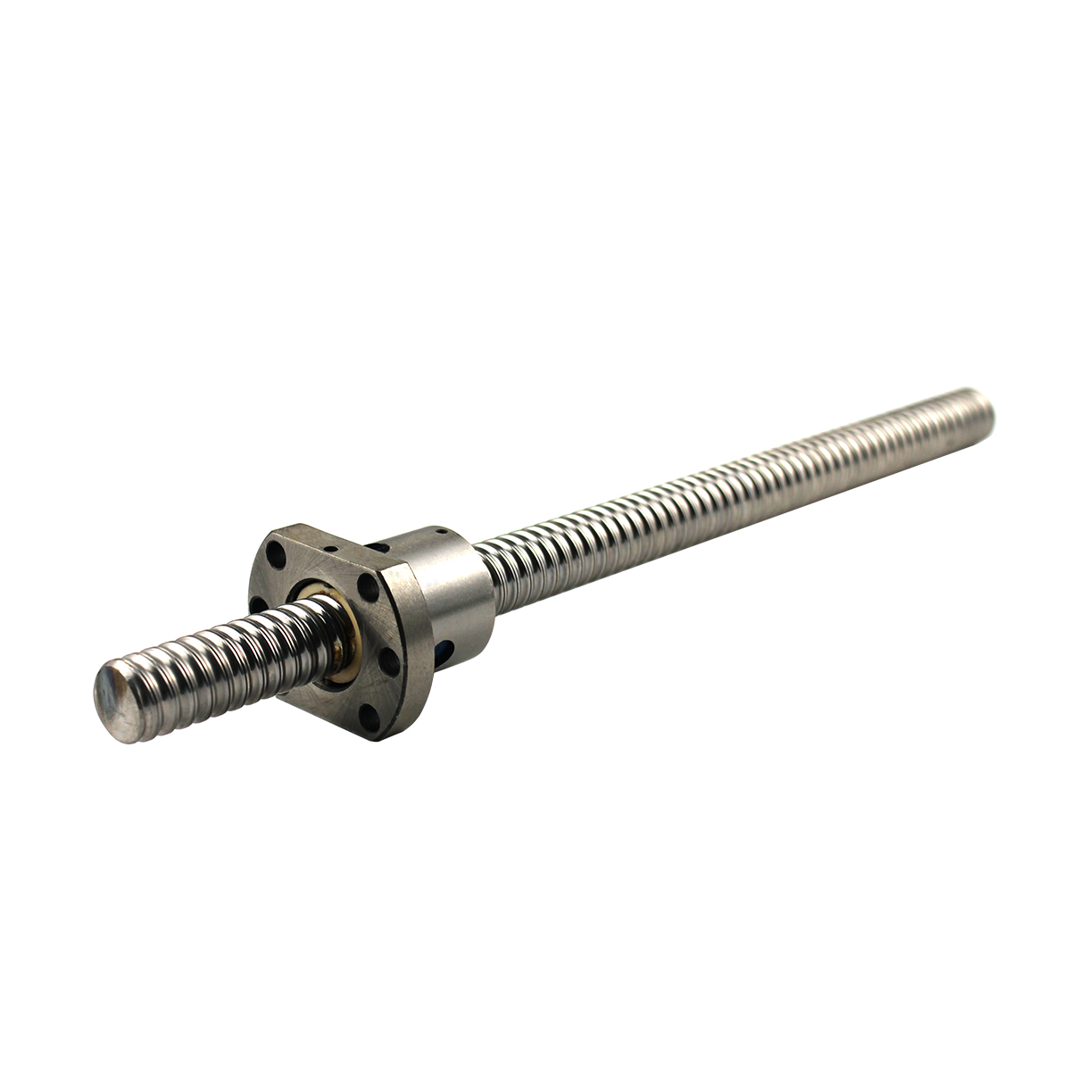 SFU1605 Ball Screw without end machining RM1605 200-1500mm Rolled Ballscrew C7 With 1605 Flange Single Ball Nut CNC Part