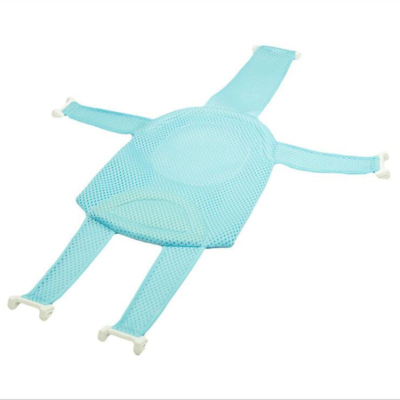 Baby Adjustable Infant Cross Shaped Slippery Bath Net Antis Kid Bathtub Shower Cradle Bed Seat Net And Ring cloth Home Mat Seat: A2