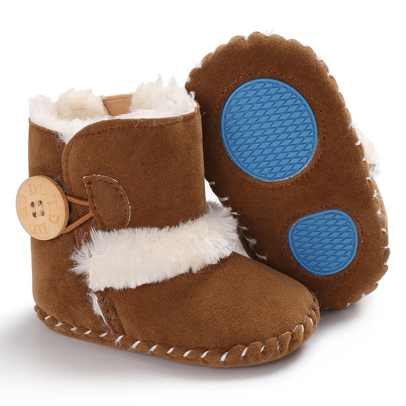 Winter freundlicher Schnee Stiefel freundlicher Baumwolle klobig Schuhe Mädchen Kurze Ski Stiefel Mit Warmen Plüsch Weichen Boden Baby Schuhe