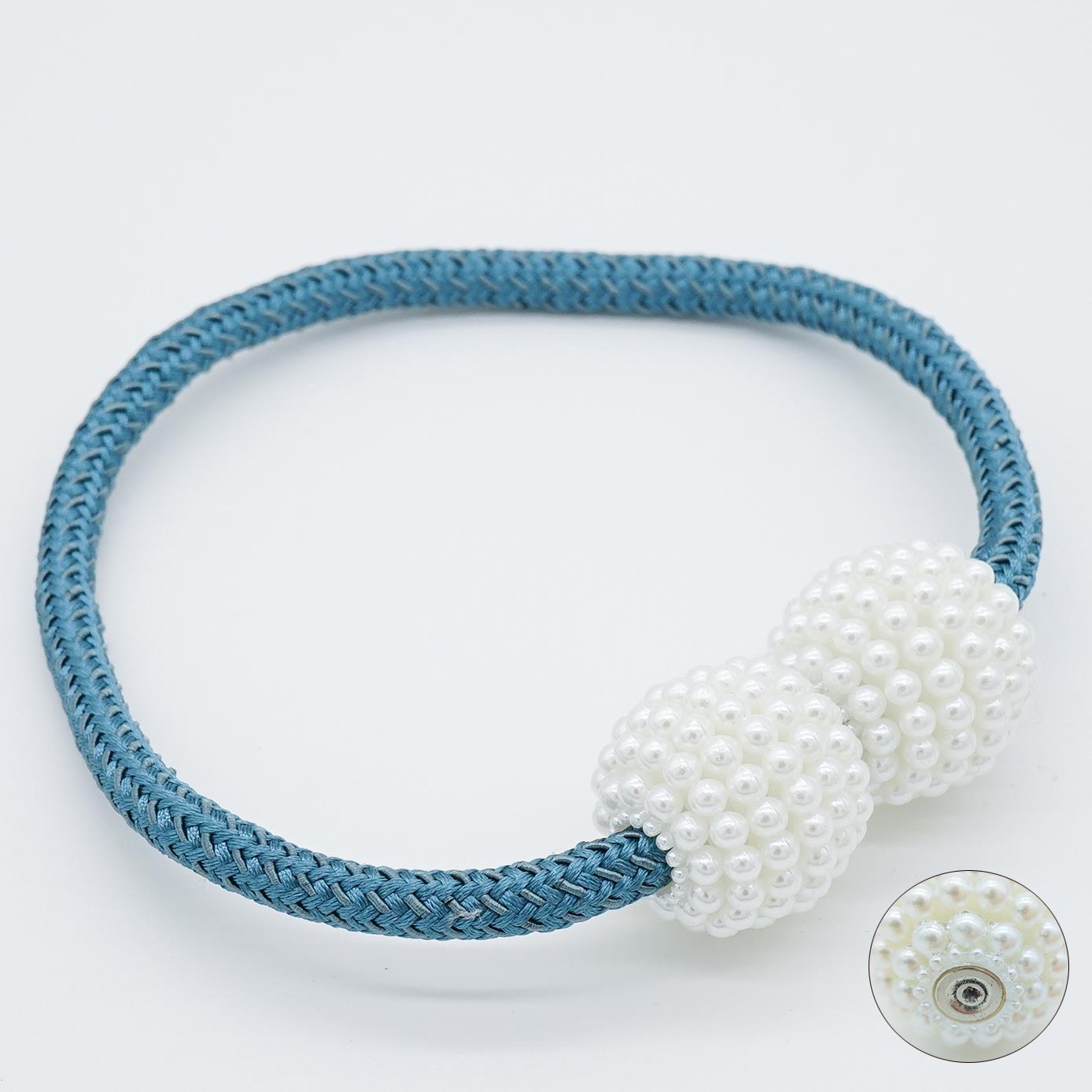 Eurooppalaistyyliset verhot olohuoneeseen makuuhuoneen verhopidike vahva magneettinen rautakivi tupsu solki vyö yksinkertainen solmio: 1