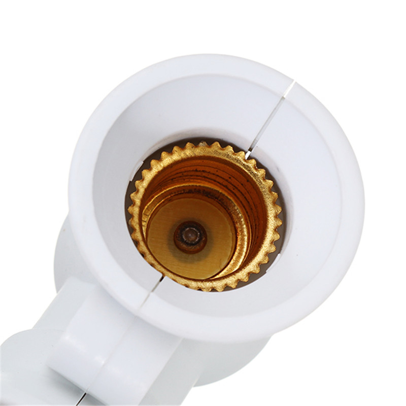 CLAITE E14 To 2 E14 Bulb Lamp Base Holder Converter Socket Adapter Splitter Converter Socket for Home Light AC100-230V