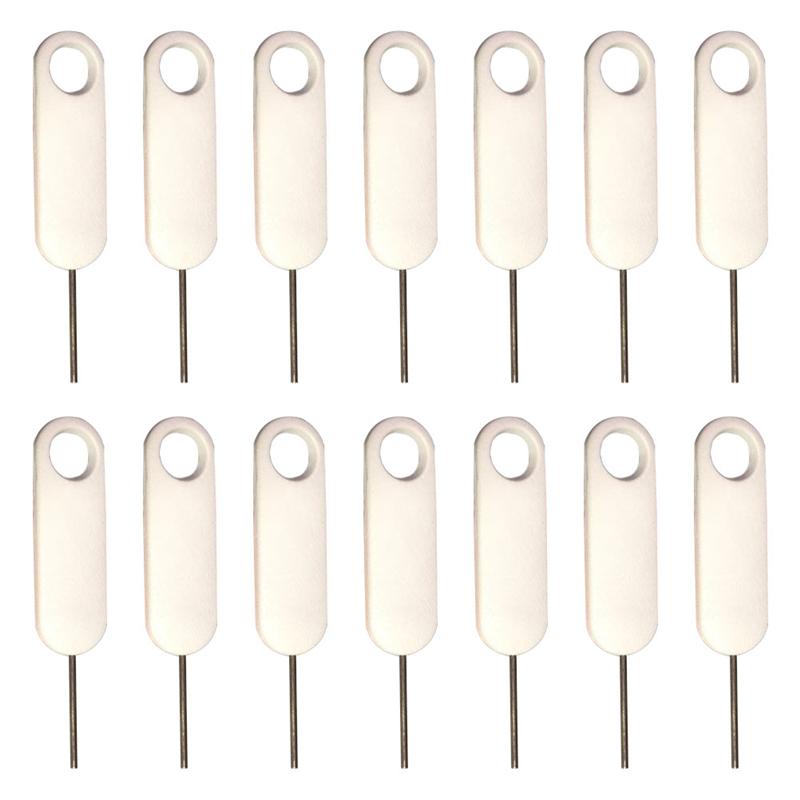 20Pcs Eject Sim Card Tray Open Pin Needle Key Tool For Universal Mobile Phone For iPhone 12 For SamSung