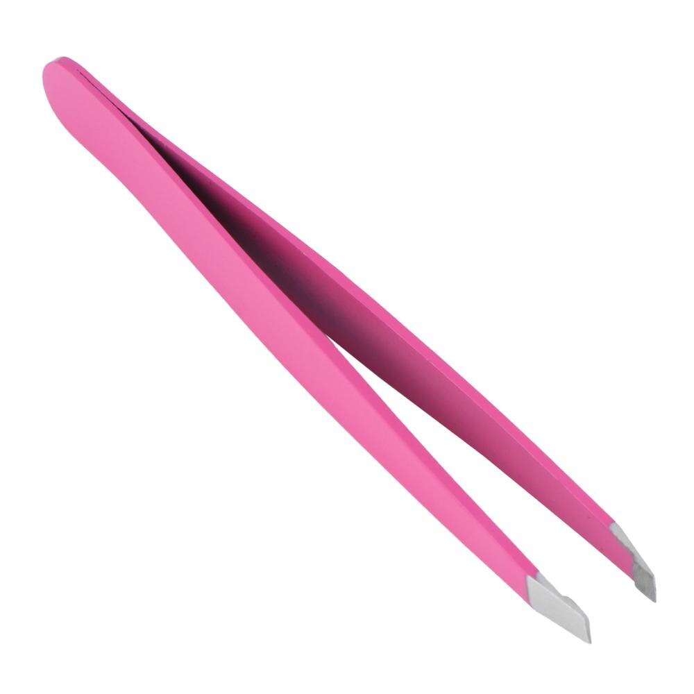 2 in1 antistatiska ögonbryn pincett blackhead remover verktyg ansiktshårborttagning clip rena pormaskar ögonbryn makeup skönhetsverktyg: 02