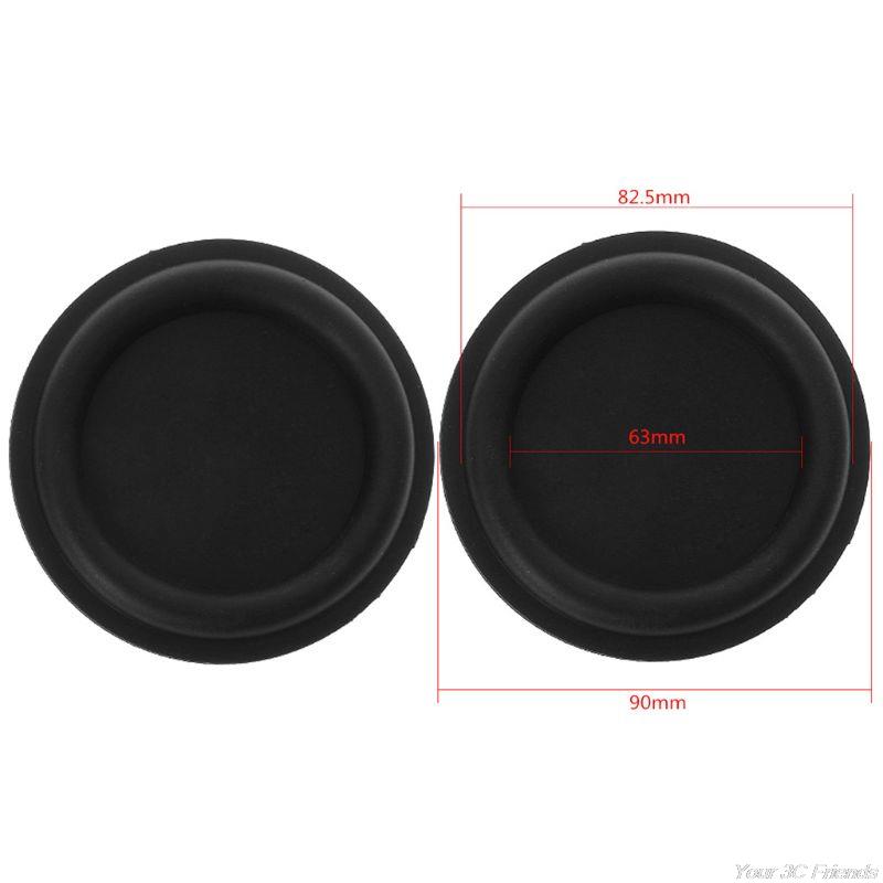 2 stk 75/90/92/139mm audio bas membran vibrationsmembran passiv radiator højttaler reparationsdele til gør-det-selv-hjem  o27 21: 90mm