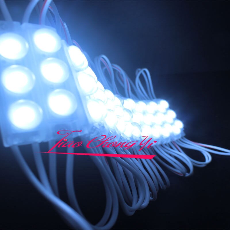 20X2 W 2835 wit 180 graden LED Module SMD 3 LEDS Light 12 V IP68 Waterdicht