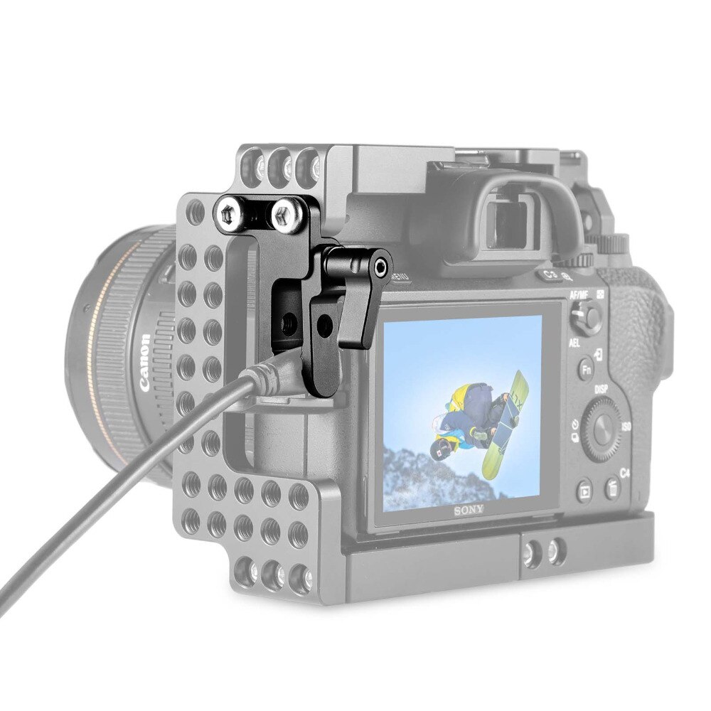 Petit appareil photo A7M2 HDMI serre-câble pour Sony a7II/a7RII/a7SII petite plate-forme 1660 Cage pour Sony A7M3 A7III petite plate-forme 2087 Cage 1679