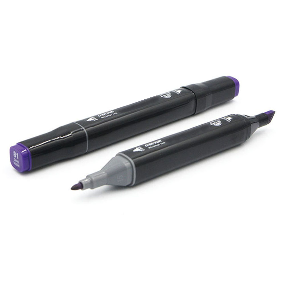Bool – marqueurs de couleurs pour Manga, 12/18/24/48, à base d'alcool, pour dessin, croquis, stylo à double brosse huileuse, fournitures d'art