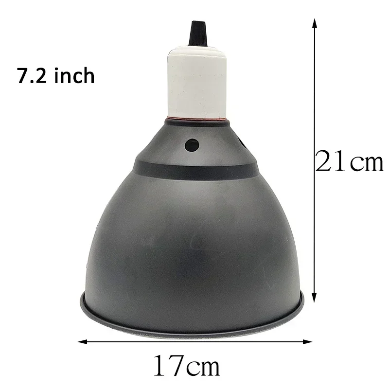 300W E27 Reptiel Lamp Set Verlichting 100-240V UVB Verwarming Lamp Beugel Huisdier Gloeilamp Beugel lampenkap Emissie Lampen Reptiel: Oranje