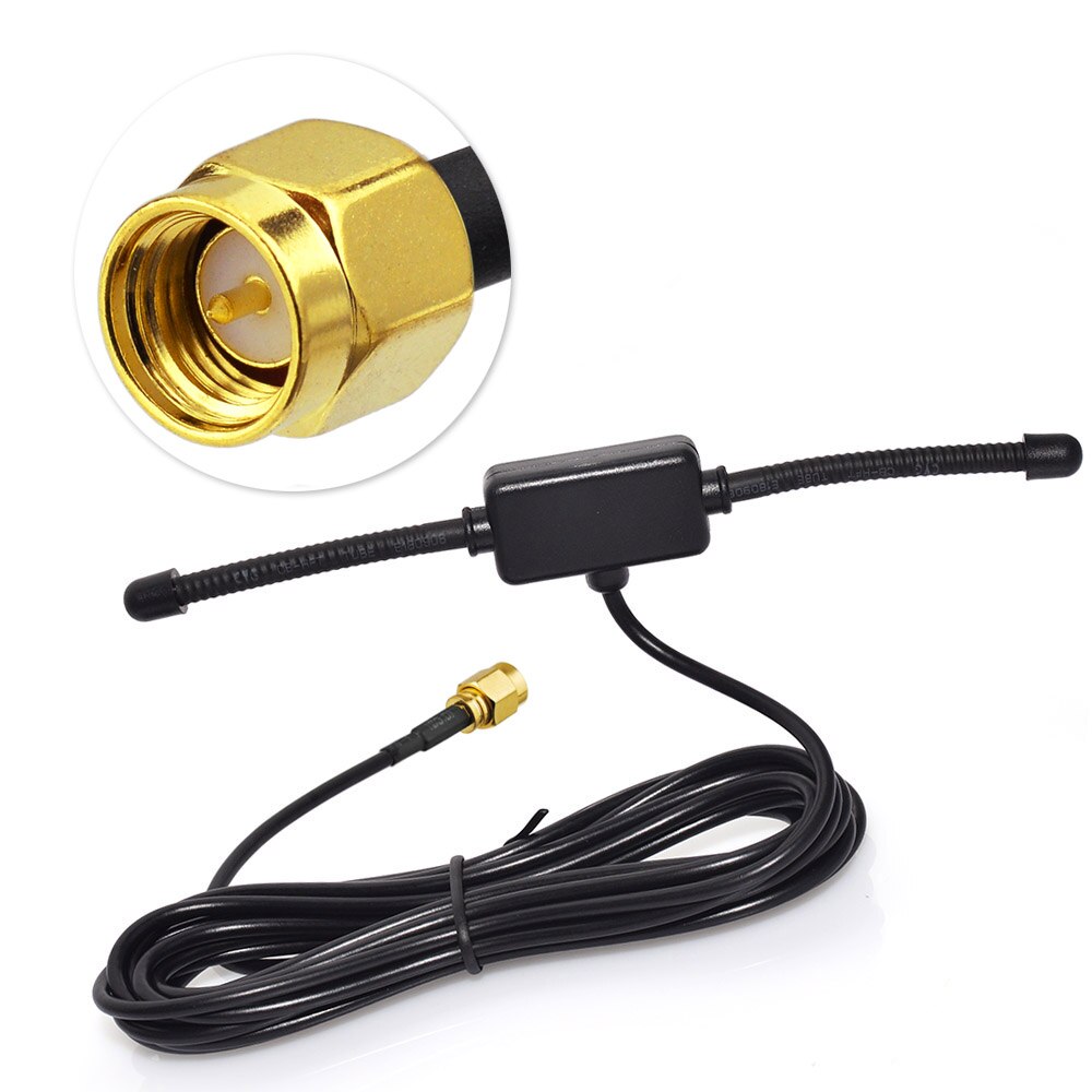 Superbat DAB/DAB+Car Radios Aerial Amplified Internal Glass Mount DAB Car Aerial for Clarion DAB302E