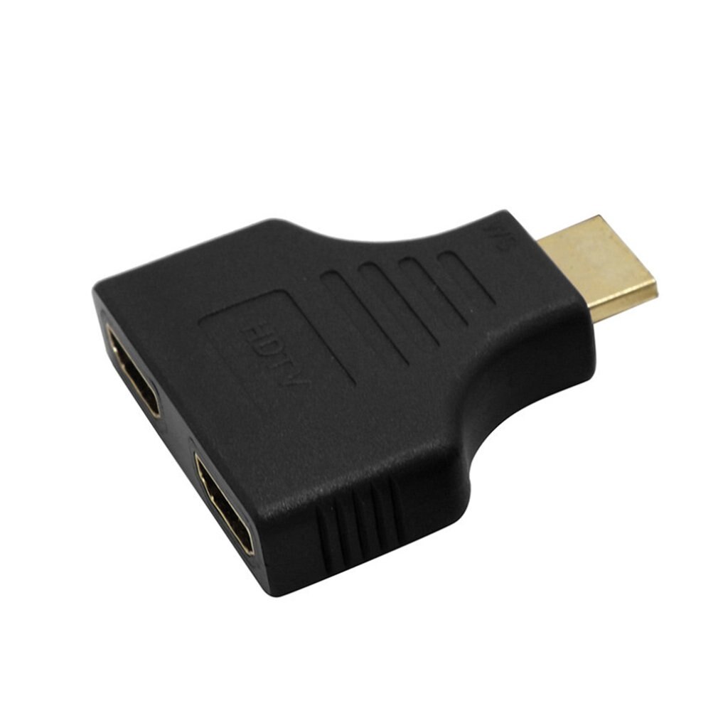 1080p portas hdmi macho para 2 fêmea 1 em 2 para fora divisor adaptador conversor para tv 2019 dropshipping: Default Title