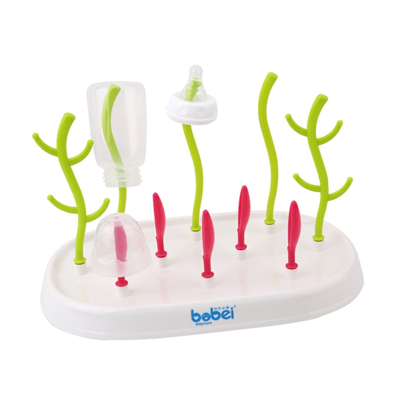 Babyfles droogrek babyfles reiniging droger afdruiprek opbergrek boomvormig rek voor babyflessen verwijderbaar