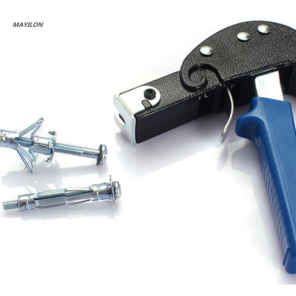 Hollow Wall Anchor Metal Setting Tool with M4 M5 M6 Mixed Screw Set Hollow Cavity Plasterboard Fixing Tool Car Body Repair Tool