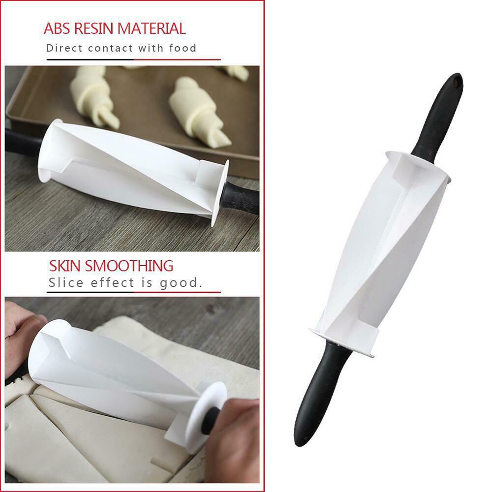 Useful rolling pin Multifunction Plastic Rolling Cutter Croissant Bread Pastry Kitchen Baking Tools