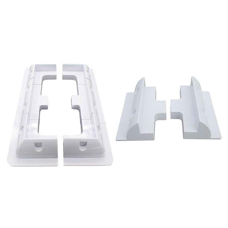 2 Pcs Solar Panel Side Mounting Bracket Kit & 6 Pcs Eco Solar Panel Corner Side Mounting Bracket Kit