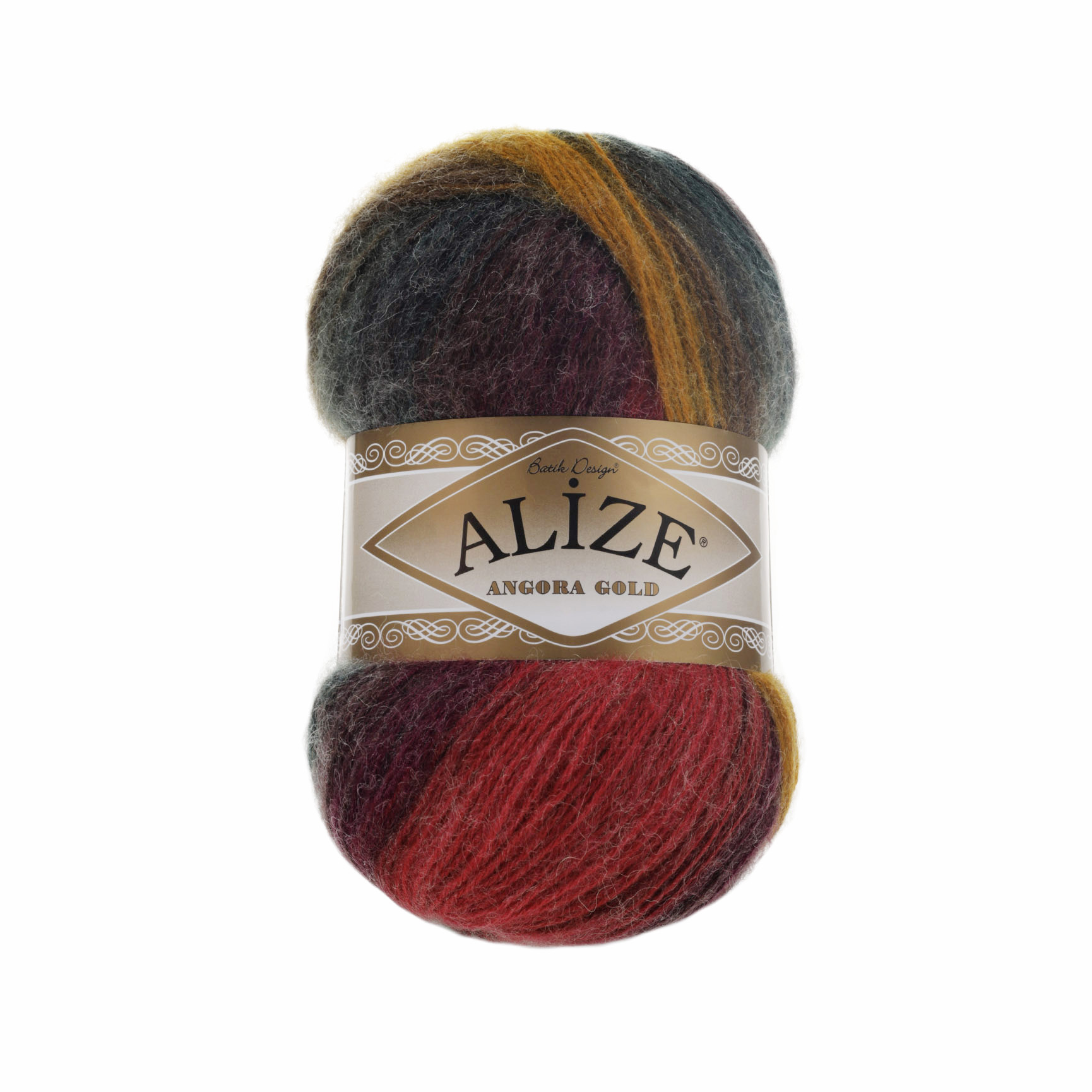 Draad 1 Pack ( 5 Ballen) alize Angora Gold Batik Hand Breien Garen (% 20 Wol % 80 Acryl) 100 Gram 550 Mt Haak Tool Kit