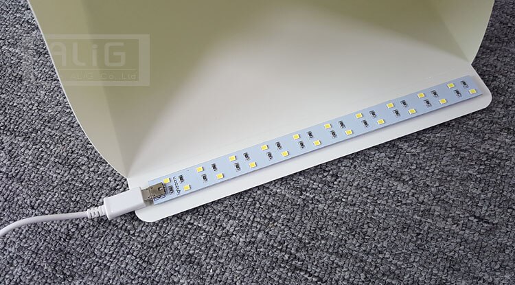 Mini softbox plegable con luz LED para estudio fotográfico, accesorios para estudio fotográfico de 23cm, con montaje actualizado, en negro, blanco, rojo y verde