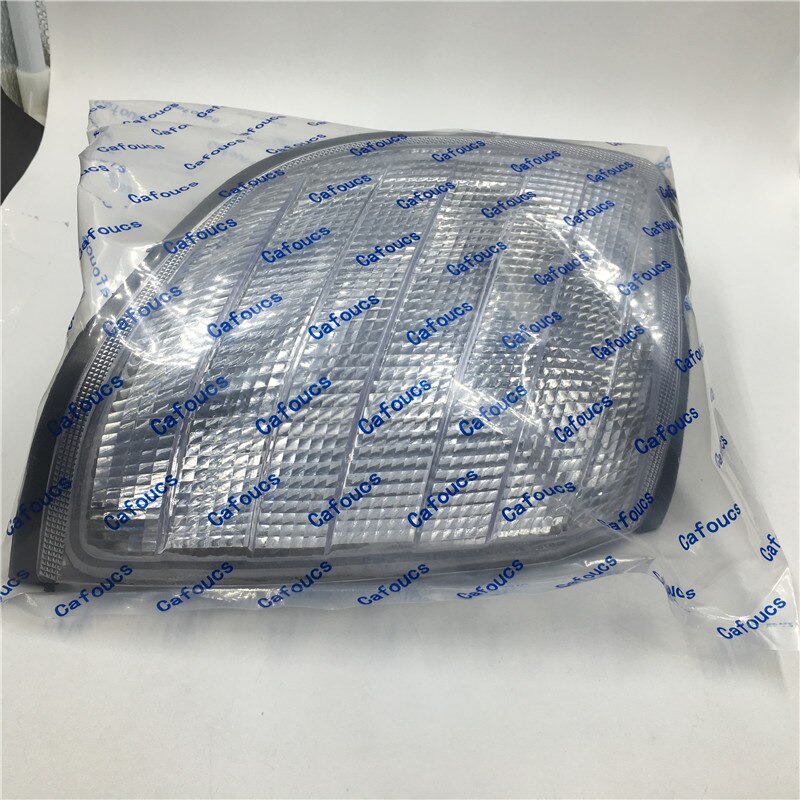 Cafoucs hvide hjørnelys parkeringslamper til mercedes benz  w140 s- klasse  s320 s420 s500 s600 1991-1998