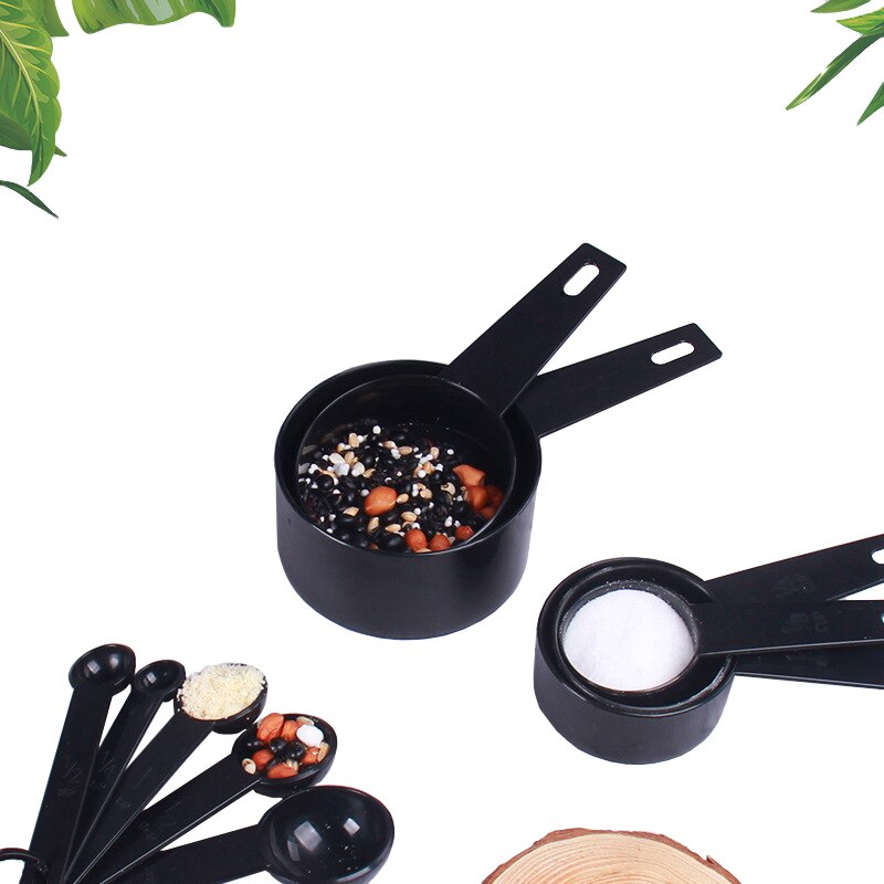 10pcs/set Measuring Cups And Measuring Spoon Scoop Food Grade Measuring Scoops Scale Kitchen Gadgets Baking Accessories