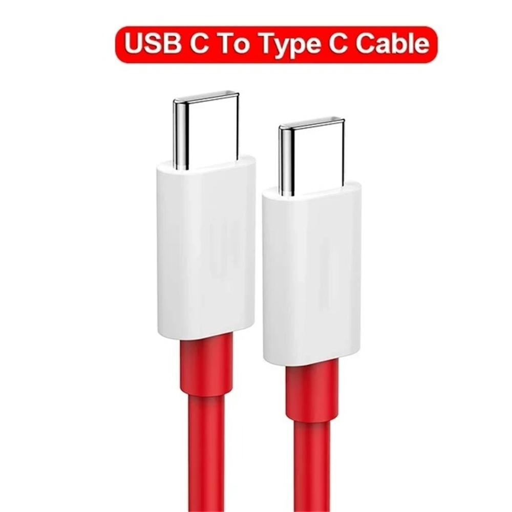 Pd 65w usb c-kabel for oneplus usb type c til type c hurtigladekabel for 13 12 11 10 pro 9 10t 9r 8t 8 7 5a hurtiglading: Svart / 2m