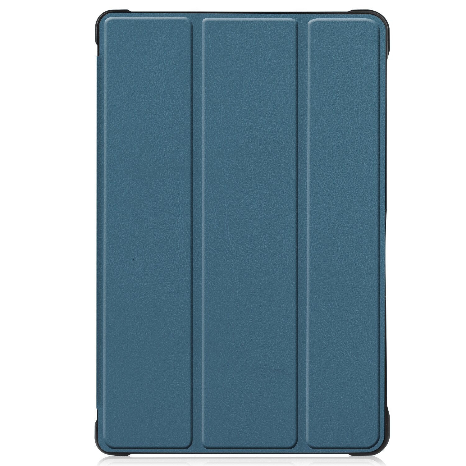 Voor Samsung Galaxy Tab A7 10.4 SM-T500 SM-T505 T500 T505 Tablet Case Custer Fold Stand Beugel Flip Leather Cover: KST Dark Green