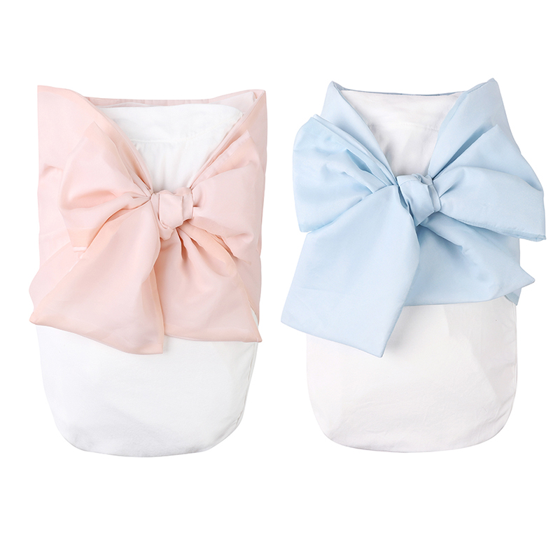 Newborn Infant Baby Photography Baby Sleep Silk Big Bow Swaddle Bundle Baby Swaddle Blanket photography Accessories Wear Cutest
