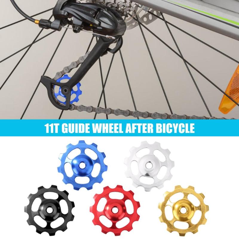 11t cykel bagskifter mtb mountainbike guide rulle jockey hjul keramisk leje aluminiumslegering cykeltilbehør
