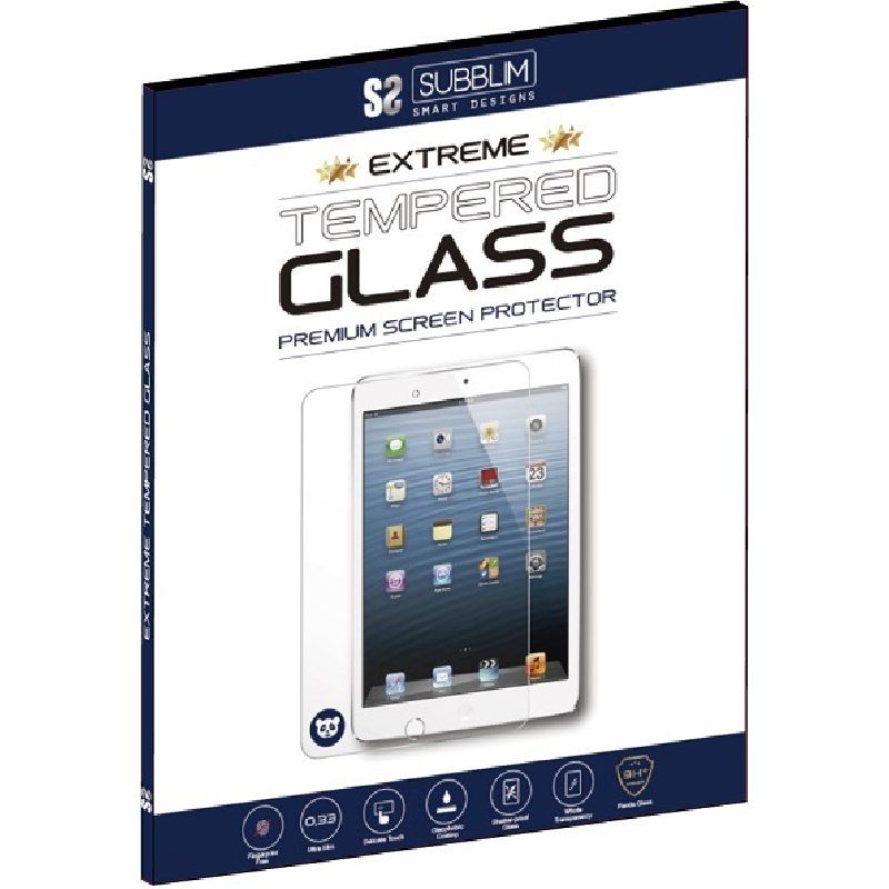 Subblim Sub-Tg-1sam002 Extreme Gehard Glas Voor Samsung Tab S5e T720/T725-9h + Hardheid-Ultra Slim 0.33-Oleophobic