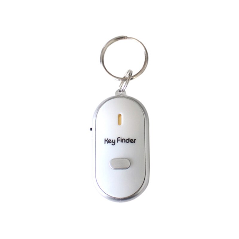 Mini Anti-lost LED Whistle Key Finder Keychain Key Ring Flashing Beeping Remote Anti-lost Alarm Tracker Child Wallet Key Finder