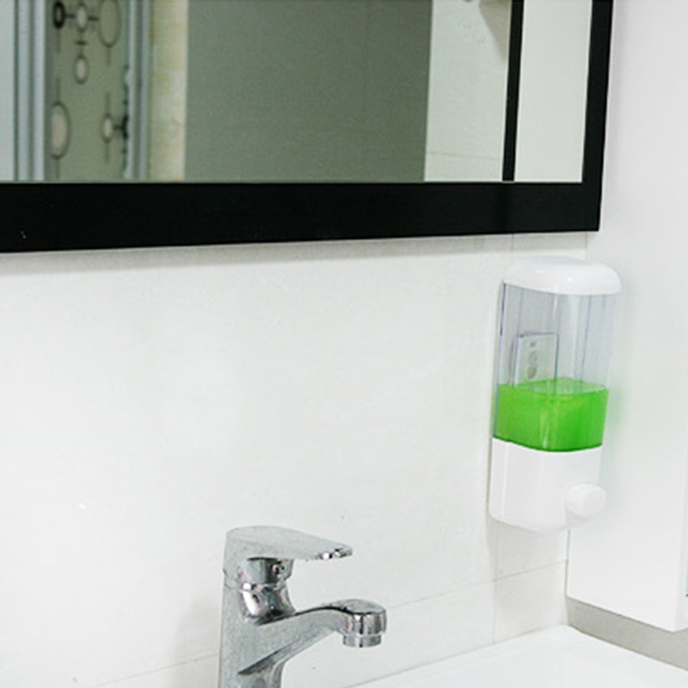 500ML/1000ML Soap Dispenser Liquid Hand Wash Toilet Loo Bathroom Shower Gel Pump Wall Mounted