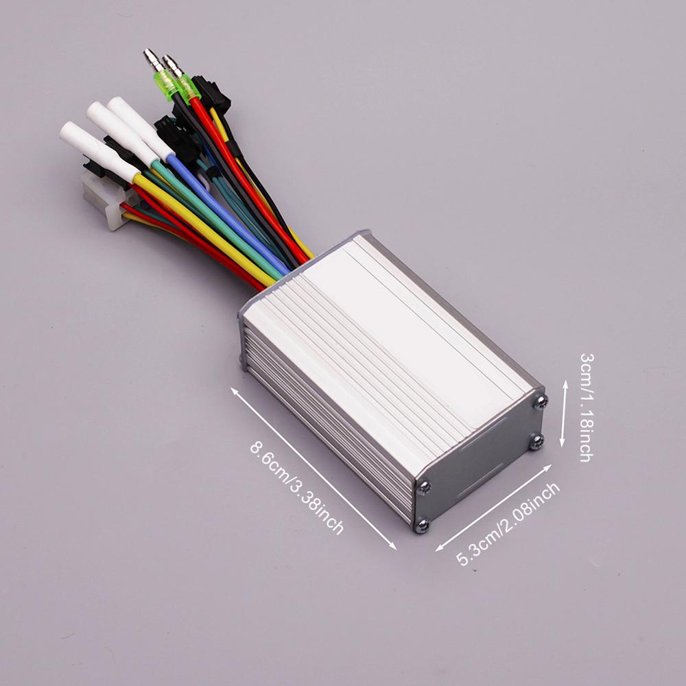 24-48V Electric Brushless Controller 250-350W LCD Display Panel for Bicycle Scooter Motor Bicycle Accessories
