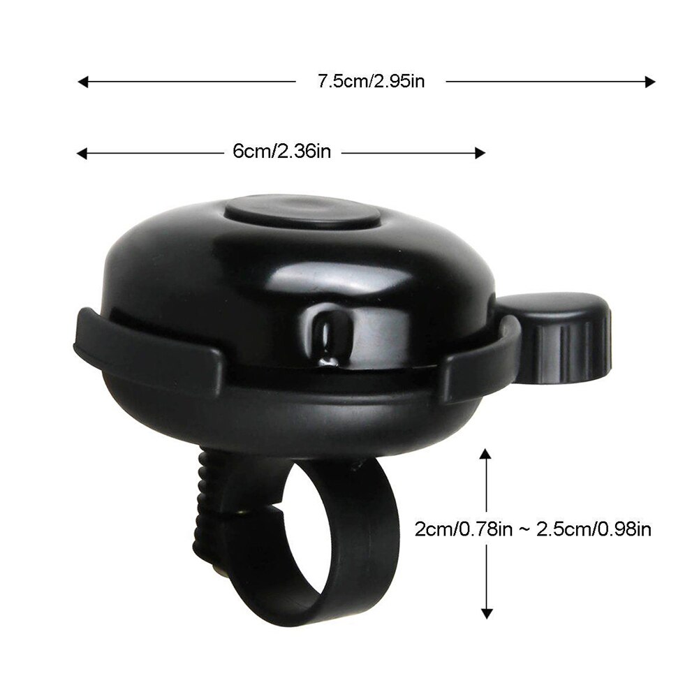 Bocina clásica Universal para bicicleta de montaña y carretera, 1 unidad, YS-BUY de aluminio
